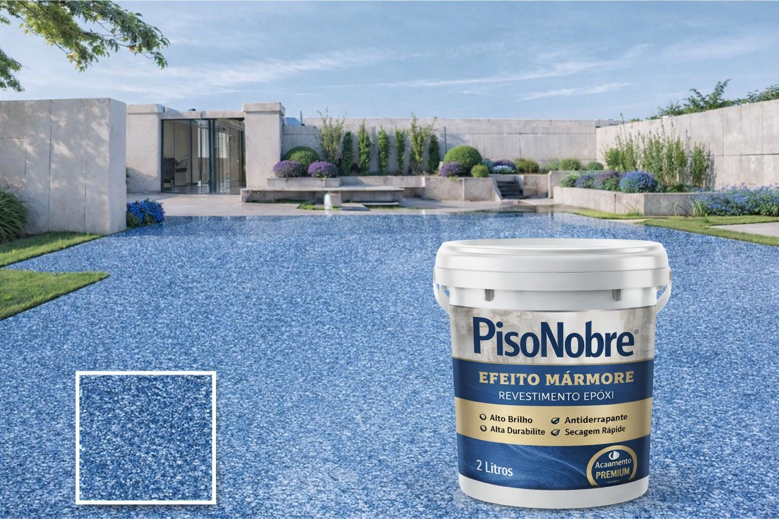 Revestimento Epóxi Efeito Mármore - Alta Durabilidade + BRINDE HOJE 🔥Kit Ferramentas de Aplicação🔥