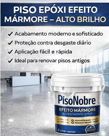 Revestimento Epóxi Efeito Mármore - Alta Durabilidade + BRINDE HOJE 🔥Kit Ferramentas de Aplicação🔥